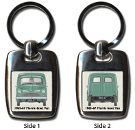 Morris Minor 6cwt Van 1965-70 Keyring 5